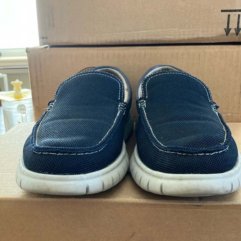 Skechers Navy Blue Slip-On Shoes size 9